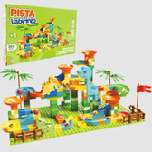Imagem da oferta Blocos De Montar Pista Dinossauro 260 Peças Bolinha Interage 11 Dinossauro