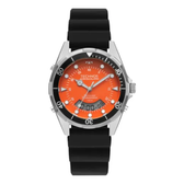 Imagem da oferta Relógio Technos Masculino Skydiver Prata - Wt2060ae2l Preto Laranja