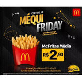 Imagem da oferta Mc Fritas Media por 2,90 - Mc Donalds