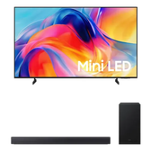 Imagem da oferta Smart Tv 50" Samsung 4K M75H + Soundbar B450F 2.1 Canais