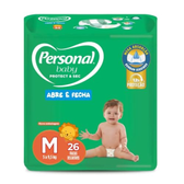 Imagem da oferta Personal Fralda Baby Protect & Sec M Jumbo, 26 Unidades