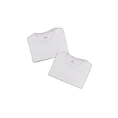 Imagem da oferta Kit 2 Camisetas Hering Básicas Femininas Branco Tamanho M
