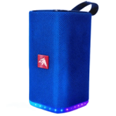 Imagem da oferta Caixa De Som Soundbox Bluetooth Multimidia Cartão Sd Rádio Fm Usb Led Rgb Pholex Azul