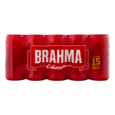 Imagem da oferta Cerveja Brahma Chopp Lager lata 269ml 15 u