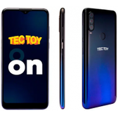 Imagem da oferta Smartphone TecToy On 128GB Azul 4GB RAM Tela 6,22 - Câm. Tripla + Selfie 8MP + Fone Bluetooth