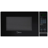 Imagem da oferta Micro-ondas 20L Branco Porta Preta Minuto Fácil Midea 220V