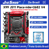 Imagem da oferta Conjunto de Placa Mãe JIESHUO X99-JS11 para Jogos com Processador Xeon E5-2682 V4 Compatível com RAM DDR4 2133MHz Dual