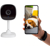 Imagem da oferta Câmera de Segurança Interna HaizPIX-Z Smart Compatível com Alexa Wi-fi Bivolt - HZ-K258