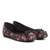 Imagem da oferta Dois Pares - Sapatilha Infantil Shoestock Tecido Feminina - Tam 27