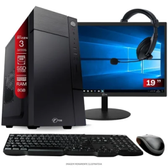 Imagem da oferta Computador Home Office Ryzen 3 3200g 8GB Ddr4 SSD 120GB Radeon Veja 8 WINDOWS 11 A320 Monitor 19 Pronto Para Uso