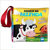 Imagem da oferta Livro de Pano Infantil Bebê Feliz: Passeio na Fazenda - Viviane Machado