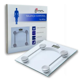 Imagem da oferta Balança Digital Vidro Temperado Transparente 180kg