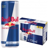 Imagem da oferta Energético Red Bull Energy Drink Pack com 8 Latas de 250ml