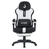 Imagem da oferta Cadeira Gamer Rise Mode Z11 Ajustável Branco e Preto
