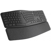 Imagem da oferta Teclado Sem Fio Ergonômico Logitech Ergo K860 Suporte Descanso De Pulso, Tecido Resistente A Manchas Bluetooth
