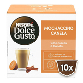 Imagem da oferta NESCAFÉ DOLCE GUSTO Mochaccino Canela 10 cápsulas