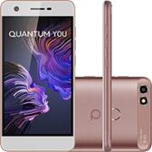 Imagem da oferta Smartphone Quantum You (q17) Dual Chip Android Tela 5" Quad Core 32GB Wi-Fi/4G Câmera 13MP - Rosa