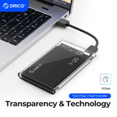 Imagem da oferta Case Orico Transparente HD e SSD 2.5 Sata para USB 3.0