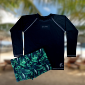 Imagem da oferta Conjunto Camiseta e Sunga Masculino Proteção Uv Grappin