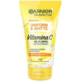 Imagem da oferta Gel de Limpeza Facial Antibacteriano Garnier Uniform & Matte Vitamina C, 150ml