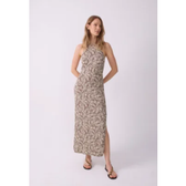 Imagem da oferta Vestido Feminino Dress To Animal Print Bege