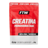 Imagem da oferta Creatina Pura 500g Refil Monohidratada Ftw - Sem Sabor Explosão De Energia, Força E Resistência - Absorção Rápida Para Ganho De Massa E Performa