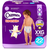Imagem da oferta Fralda Cremer Shortinho Jumbo XXG 22 Unidades