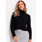 Imagem da oferta Roupas de Inverno: Casacos Tricôs Gola Alta