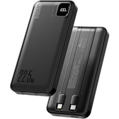 Imagem da oferta Basike Power Bank Carregador Portátil Universal 10000mAh USB-A(até 22.5W)+USB-C(até 20W) com 2 Cabos Integrados (USB-C Lightning) Carregam