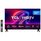 Imagem da oferta Smart TV TCL LED 32" FHD com Android TV Wi-Fi Bluetooth - S5400AF