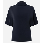 Imagem da oferta Blusa Ampla com Gola Alta e Mangas Curtas