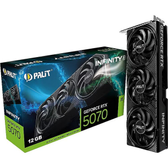 Imagem da oferta Placa de Video GeForce NVIDIA PALIT RTX 5070 12GB INFINITY 3 GDDR7 NE75070019K9-GB2050S