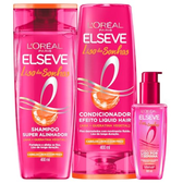 Imagem da oferta L'Oréal Paris Elseve Liso dos Sonhos (Shampoo, Condicionador e Sérum)