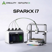 Imagem da oferta Impressora 3D Creality SPARKX I7 Color Combo CFS Lite com Caixa de Materiais Multicoloridos AI Photo-to-3D Velocidade