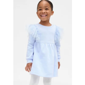Imagem da oferta Vestido Infantil GAP Com Babados Tule Azul