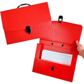 Imagem da oferta Maleta Oficio Polidello Vermelha Dello