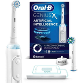 Imagem da oferta Escova Elétrica Oral-B Genius X + 2 Refis Sensi Ultrafino e CrossAction