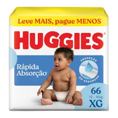 Imagem da oferta Huggies Fralda Rápida Absorção XG - 66 Un
