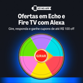 Imagem da oferta Roleta de Cupons de até R$100 OFF para Alexa no APP Amazon