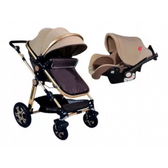 Imagem da oferta Carrinho de Bebê de Paseio Travel System Club Baby Premium Golden