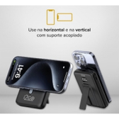 Imagem da oferta Power Bank i2GO 10000 mAh MagSafe 15W Power Delivery e Suporte Acoplado