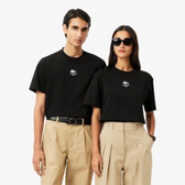 Imagem da oferta Camiseta Lacoste em Algodão com Estampa Assinada
