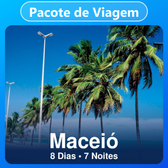 Imagem da oferta Pacote de Viagem para Maceió: Hotel + Passagem Aérea 8 Dias e 7 Noites