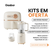 Imagem da oferta Gaabor Air Fryer 1,4L + Liquidificador Smoove 1,2L
