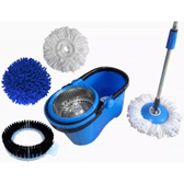 Imagem da oferta Balde Perfect Mop 360º Com 3 Refis Mop Limpeza
