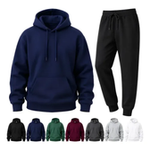 Imagem da oferta Conjunto Calça e Blusa De Moletom Liso