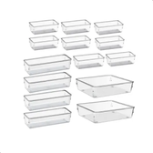 Imagem da oferta Kit Organizadores Com 14 Multiuso Gavetas Empilhavel