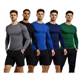 Imagem da oferta Kit 5 Camiseta Térmica Segunda Pele Proteção Uv