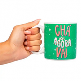 Imagem da oferta Caneca Cilindrica - Love Canecas Cha de Agora Vai