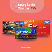 Imagem da oferta Seleção de TVs em Promoção com até 40% de Desconto